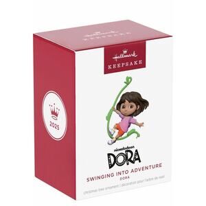 Hallmark Dora The Explorer Ornament 2025 Swinging into Adventure